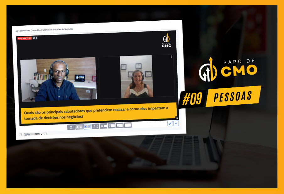 Capa Pensamentos Sabotadores: Como Eles Afetam Suas Decisões de Negócios